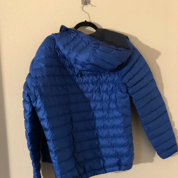 Patagonia men’s down sweater jacket hoody large - Picture 5 of 8